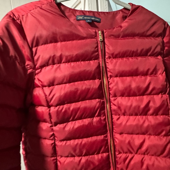 Ladies Brooks Brothers quilted down jacket 3/4 sleeve
Size Medium - Picture 2 of 3